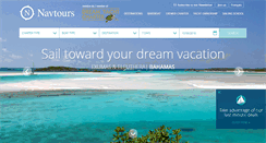 Desktop Screenshot of navtours.com