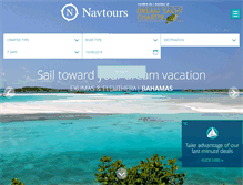 Tablet Screenshot of navtours.com